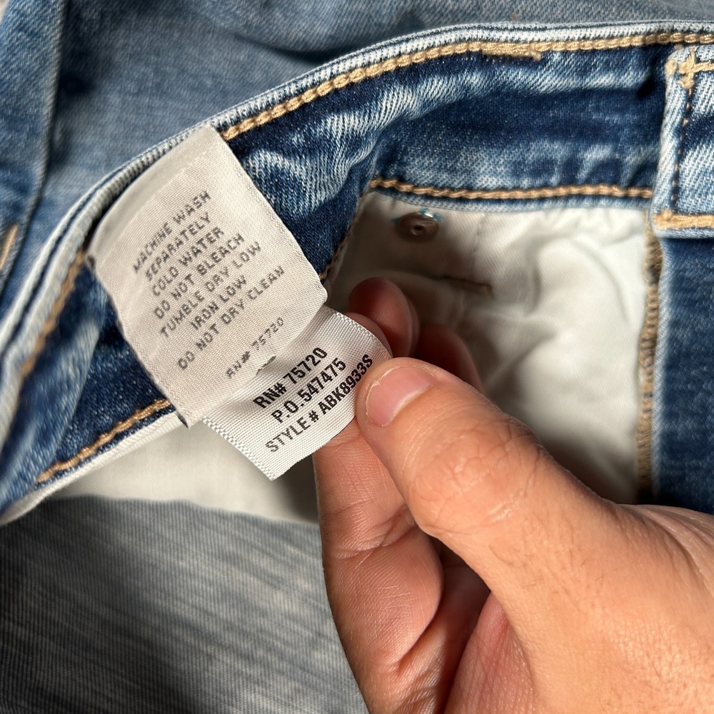 Buckle Light Blue Bootcut Denim Jeans - Picture 8 of 10